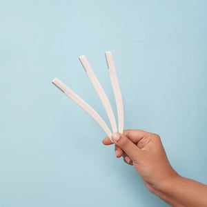 Keli Eyebrow Razor 3pcs (TM1208) - Off-White Set