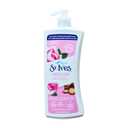 St. Ives Smoothing Body Lotion With Rose & Argan Oil 621ml  •