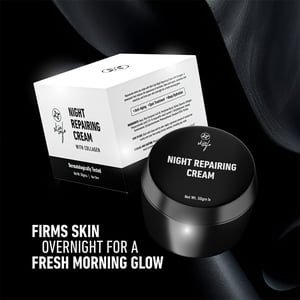 Skin Cafe All-Day Moisturizer With Niacinamide 50g With Skin Cafe Night Repairing Cream With Collagen 50g Combo