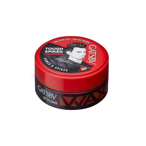 Gatsby Touch Spikes Power & Spikes Hair Styling Wax 75g •