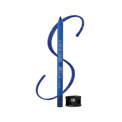 Swiss Beauty Intense Gel Kajal - 04 Electric Blue