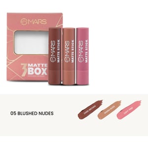 Mars 3 Matte Box - 05 Blushed Nudes •