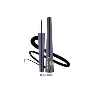 Colormax All-Day Matte Waterproof Liquid Liner 2.5ml - Ebony Black