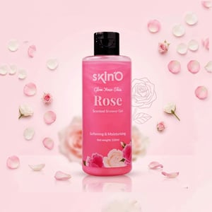 Skin'O Glow Your Skin Rose Scented Shower Gel 220ml •
