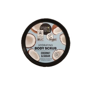 Organic Shop Hydrating Body Scrub 250ml - Coconut & Sugar