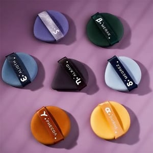 Multicolour Makeup Puff 7pcs Set