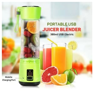 Portable Electric & Rechargeable Battery Juice Blender - Pink