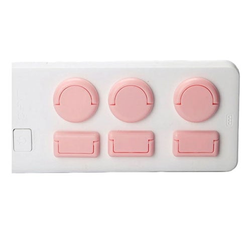 Socket Safety Protector - Pink