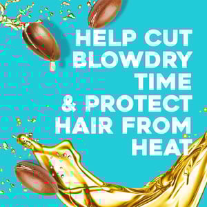 OGX Shine + Argan Oil Of Morocco Heat Protect Hair Spray 177ml •