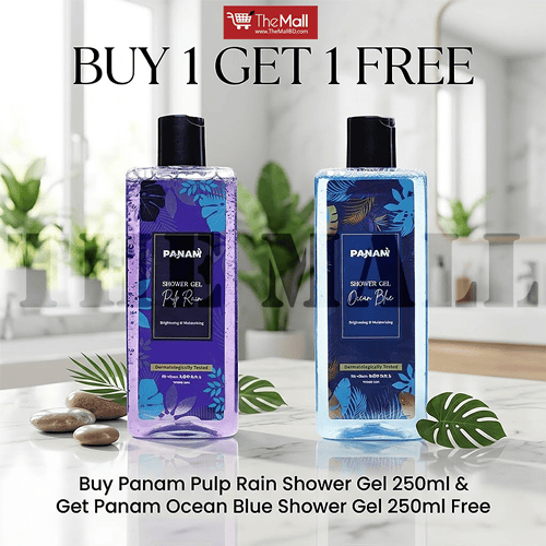 Panam Pulp Rain Shower Gel 250ml (Get Panam Ocean Blue Shower Gel 250ml Free)