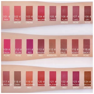 Beauty Glazed Matte Liquid Lipstick - 111 Red Wine