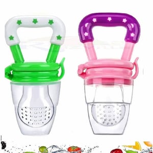Baby Fruit & Vegetable Food Mesh Feeder - Green