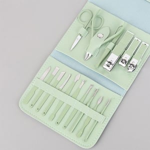 Sweet Beauty 16 Pcs Professional Nail Tools - Celadon