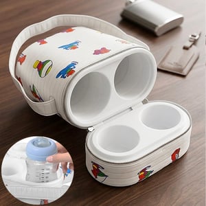 Portable Dual Compartment Insulated Feeder Warmer & Cooler Bag