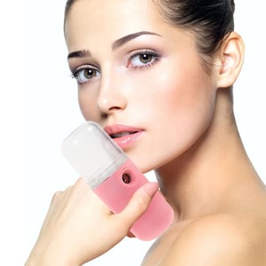 Portable Facial Nano Mist Sprayer - Pink