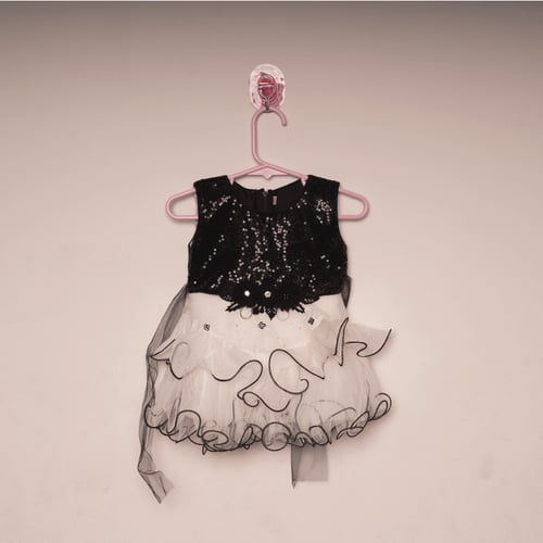 Baby Party Dress (0 - 12 Months) - TMEC-02 White