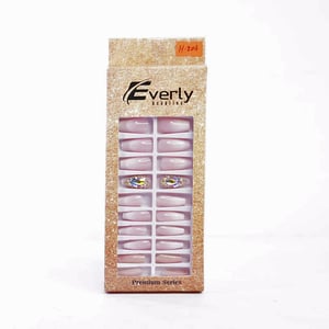 Everly Natural Fake Nails 24pcs - H204
