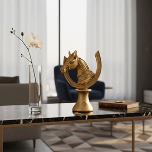 Horse Crown Piece Trophy