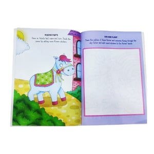 Squiggle Baby Colour And Sticker Activity Book - Unicorn