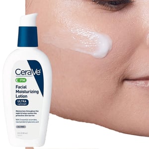 CeraVe PM Facial Moisturizing Ultra Lightweight Lotion 89ml ◾