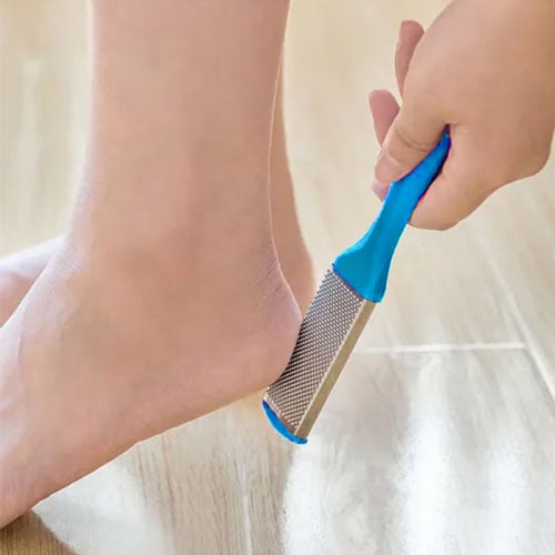 Yi Duo Bei Stainless Steel Foot Scrubber - Blue