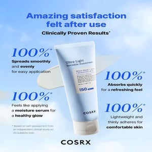 Cosrx Ultra Light Invisible Sunscreen SPF50 PA++++ 50ml•