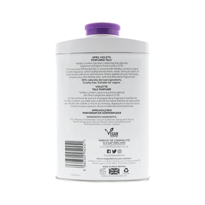 Yardley London April Violets Perfumed Talc Powder 200g