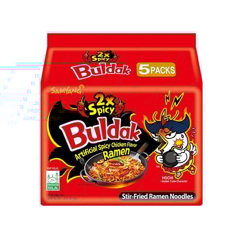 Samyang Hot Chicken Flavor Ramen 2X Spicy Family Pack 700g•