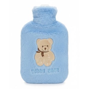 Ultra Comfortable Hot Water Bag - Baby Blue Teddy Bear