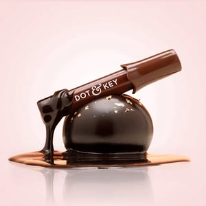 Dot & Key Meltie Lip Balm With 2% Kojic 4g SPF 50+ PA+++ Cocoa Creme •