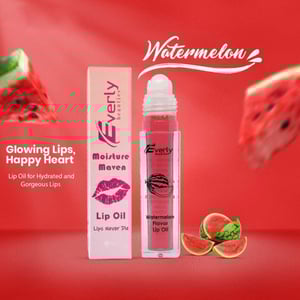 Everly Moisture Maven Lip Oil 6ml - Watermelon