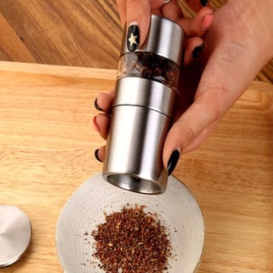 Black Pepper Stainless Steel Grinder