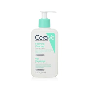 CeraVe Foaming Cleanser For Normal To Oily Skin 236ml .