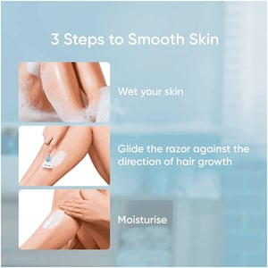 Gillette Venus Smooth Sensitive Women's Razor Blade Refills 4 Blades  •