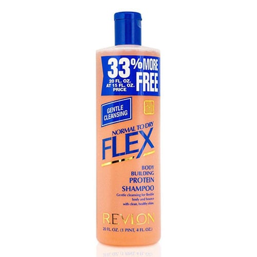 Revlon Flex Normal To Dry Body Building Protein Shampoo 591ml •