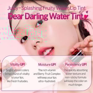 Etude House Dear Darling Water Lip Tint - 06 Pomegranate Ade•