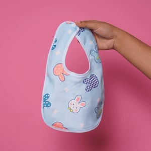 Bibs For Baby - Baby Blue Rabbit