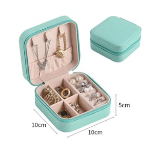 Jewelry Storage Box - Cyan