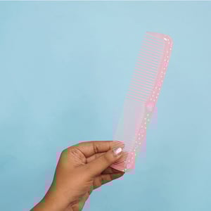 Ai Shu High Quality Regular Hair Comb - Peach Pink