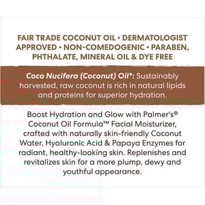 Palmer's Coconut Oil Formula Coconut Hydrate Facial Moisturizer 50g
