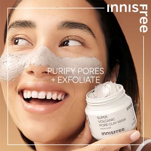 Innisfree Super Volcanic Pore Clay Mask 100ml •