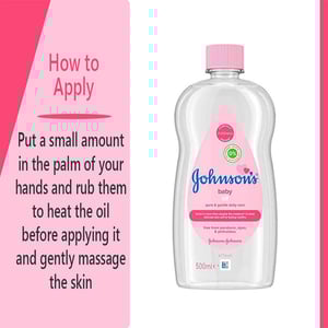 Johnson's Baby Oil 500ml