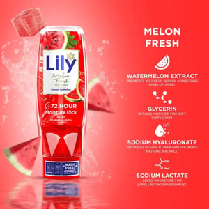 Lily Melon Fresh Body Wash 500ml