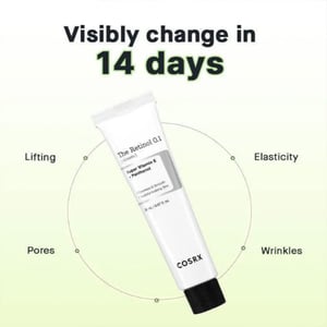 COSRX The Retinol 0.1 Cream with Super Vitamin E + Panthenol 20ml•
