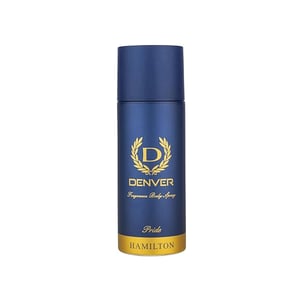 Denver Hamilton Deodorant Body Spary For Men 150ml - Pride •