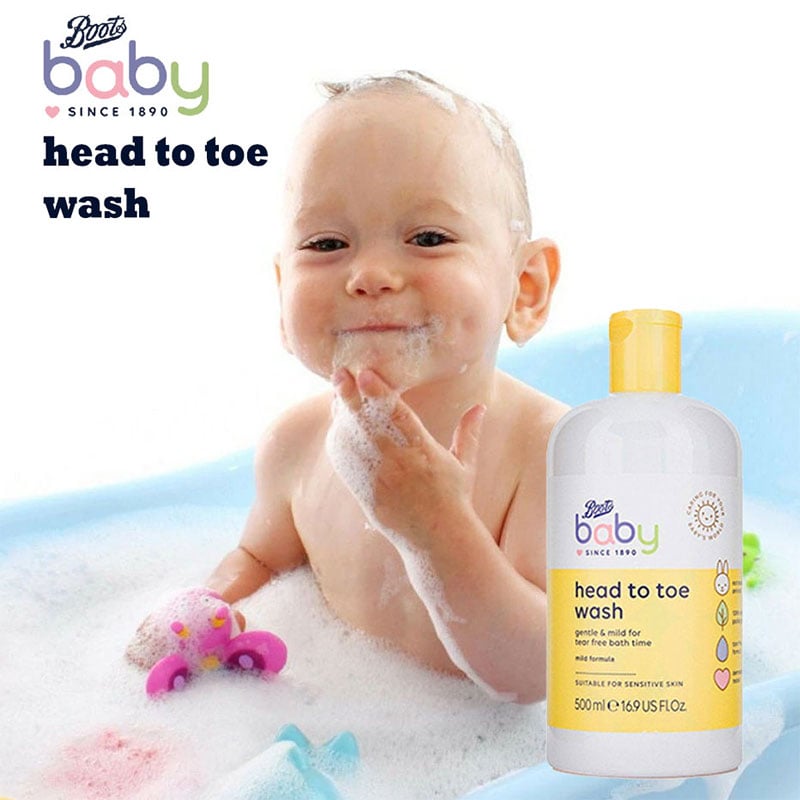 Boots Baby Head To Toe Wash 500ml