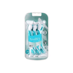 Gillette Venus 3 Sensitive Razors 6pcs •