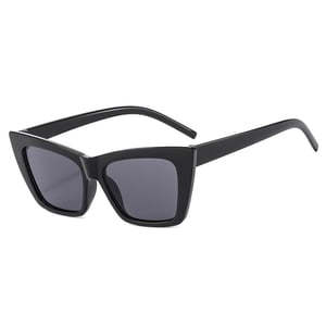 New Cat Eye Anti UV Sunglasses - Black