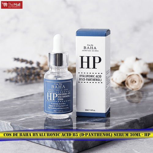 Cos De BAHA Hyaluronic Acid B5 (D-Panthenol) Serum 30ml - HP •