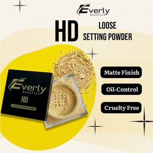 Everly Beauties HD Loose Setting Powder - Natural